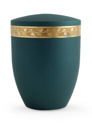 Biourne Jade mit Blattranke gold